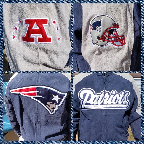 New England Patriots suede leather jacket - Picture 5 of 7